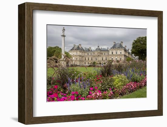 Formal palace Gardens. Paris.-Tom Norring-Framed Photographic Print