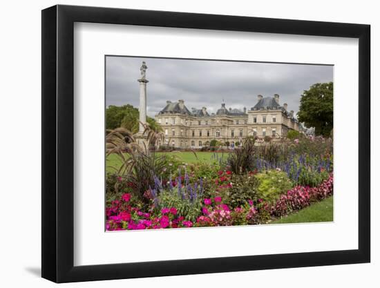 Formal palace Gardens. Paris.-Tom Norring-Framed Photographic Print