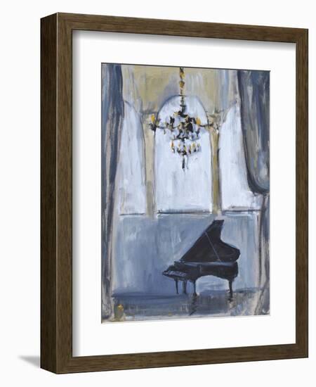 FORMAL PIANO-ALLAYN STEVENS-Framed Art Print