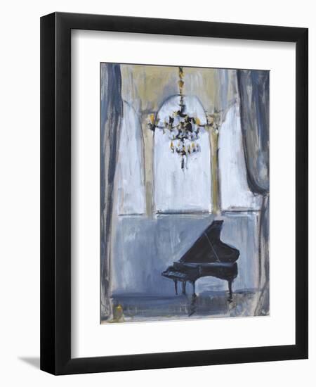 FORMAL PIANO-ALLAYN STEVENS-Framed Art Print