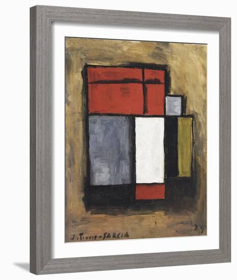 Formas Abstractas-Joaquin Torres-Garcia-Framed Giclee Print