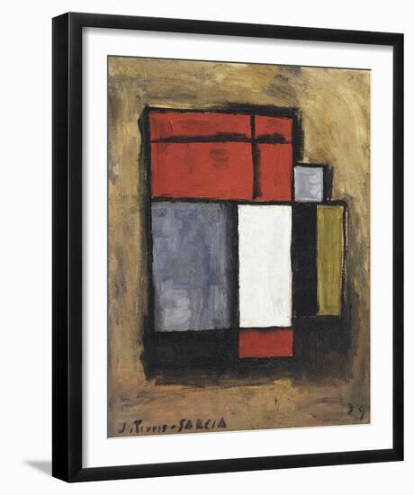 Formas Abstractas-Joaquin Torres-Garcia-Framed Giclee Print