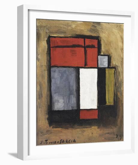 Formas Abstractas-Joaquin Torres-Garcia-Framed Giclee Print