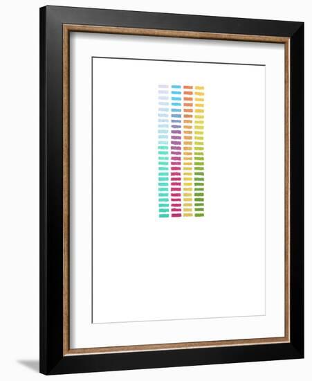 Formation of the Four Worlds-Trystan Bates-Framed Premium Giclee Print