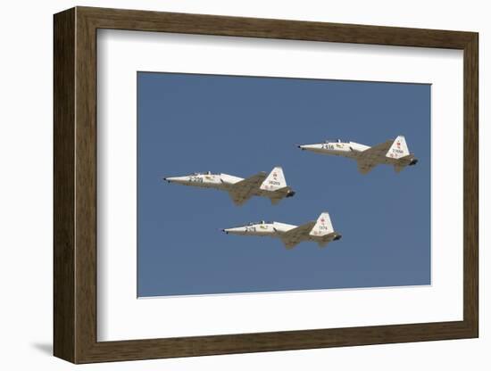 Formation of Turkish Air Force T-38A Talon's over Izmir, Turkey-Stocktrek Images-Framed Photographic Print