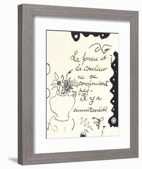 Forme-Georges Braque-Framed Art Print