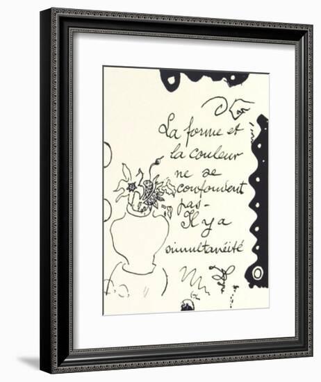 Forme-Georges Braque-Framed Art Print