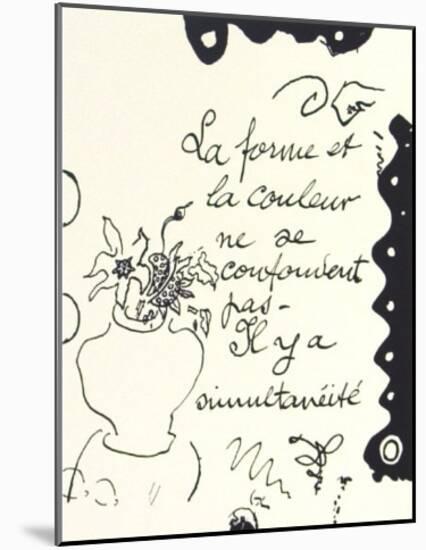 Forme-Georges Braque-Mounted Art Print