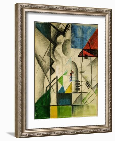 Formen.-August Macke-Framed Giclee Print