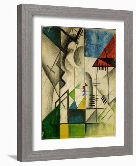 Formen.-August Macke-Framed Giclee Print