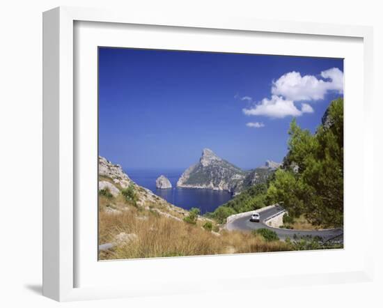 Formentor Peninsula from Es Colomer, Mallorca (Majorca), Balearic Islands, Spain-Ruth Tomlinson-Framed Photographic Print