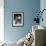 Former Confederate Soldier John Salling in Chair on Front Porch with friends in Scott County-Allan Grant-Framed Photographic Print displayed on a wall