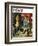 "Former Figure" Saturday Evening Post Cover, January 26, 1957-Amos Sewell-Framed Giclee Print