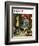 "Former Figure" Saturday Evening Post Cover, January 26, 1957-Amos Sewell-Framed Giclee Print