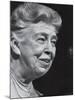 Former First Lady Eleanor Roosevelt Speak at Democratic Fundraising Dinner Honoring 75th Birthday-Joe Scherschel-Mounted Premium Photographic Print