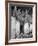 Former GI Ernest Kreiling Showing His Bride the Hayloft Where He Spent Thanksgiving 1944-null-Framed Photographic Print