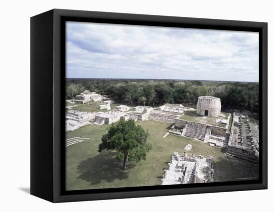 Former Mayan Capital after the Fall of Chichen-Itza, Mayapan, Yucatan, Mexico, North America-R H Productions-Framed Premier Image Canvas