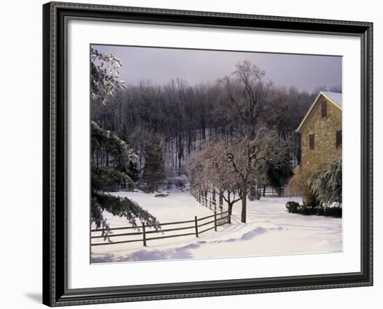 Former Mountainville Hotel, Mountainville, New Jersey, USA-Alison Jones-Framed Photographic Print