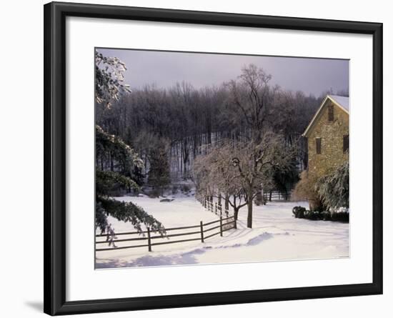 Former Mountainville Hotel, Mountainville, New Jersey, USA-Alison Jones-Framed Photographic Print