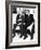 Former President Dwight Eisenhower with President Lyndon Johnson at the White House-null-Framed Photo