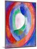 Formes Circulaires, Lune No 1  Peinture De Robert Delaunay (1885-1941) - 1913 - Oil on Canvas Dim-Robert Delaunay-Mounted Giclee Print