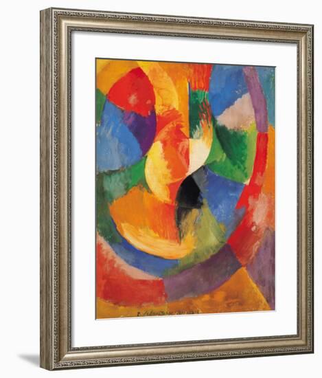 Formes Circulaires-Soleil #3-Robert Delaunay-Framed Giclee Print