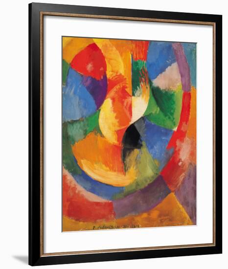 Formes Circulaires-Soleil #3-Robert Delaunay-Framed Giclee Print