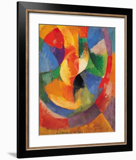 Formes Circulaires-Soleil #3-Robert Delaunay-Framed Giclee Print