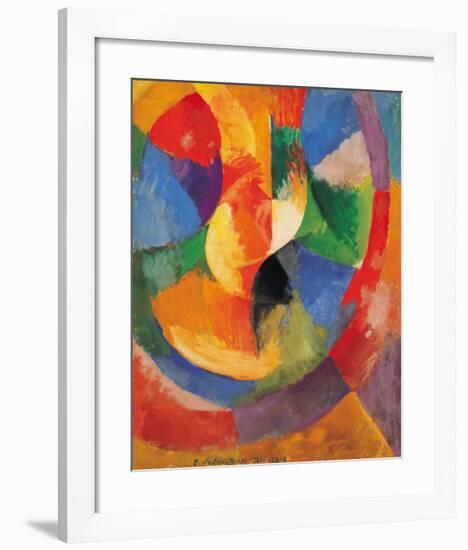 Formes Circulaires-Soleil #3-Robert Delaunay-Framed Giclee Print