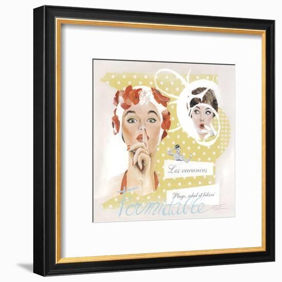 Formidable-Lizie-Framed Art Print