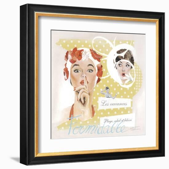 Formidable-Lizie-Framed Art Print