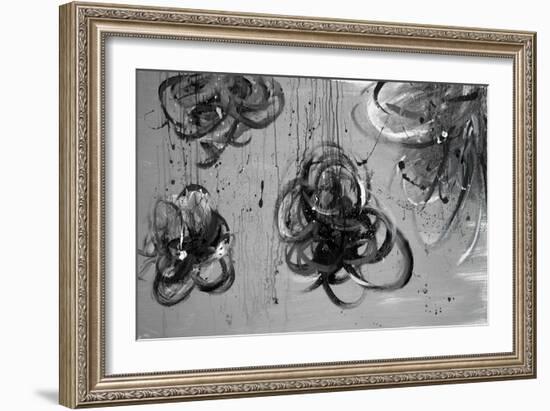 Forms of Gray-Addie Marie-Framed Art Print