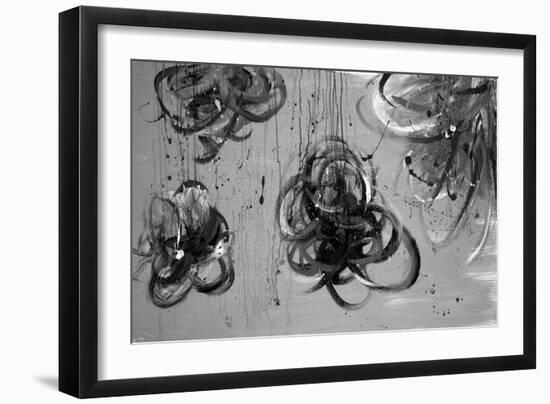 Forms of Gray-Addie Marie-Framed Art Print