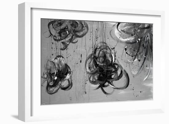 Forms of Gray-Addie Marie-Framed Art Print