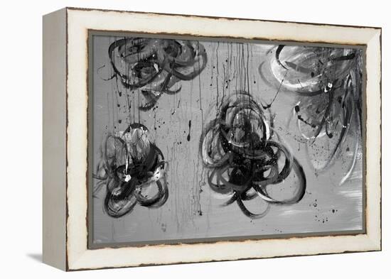 Forms of Gray-Addie Marie-Framed Stretched Canvas