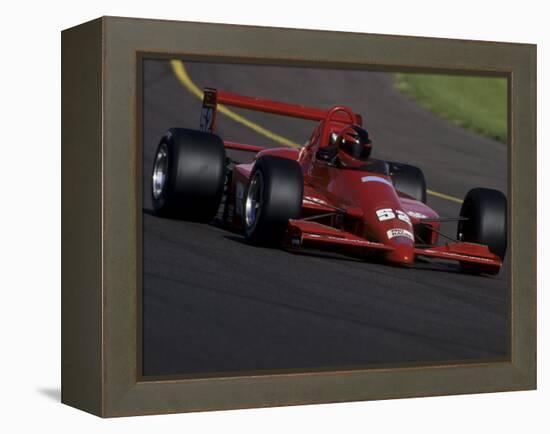 Formula Atlantic Racing Car Action-null-Framed Premier Image Canvas