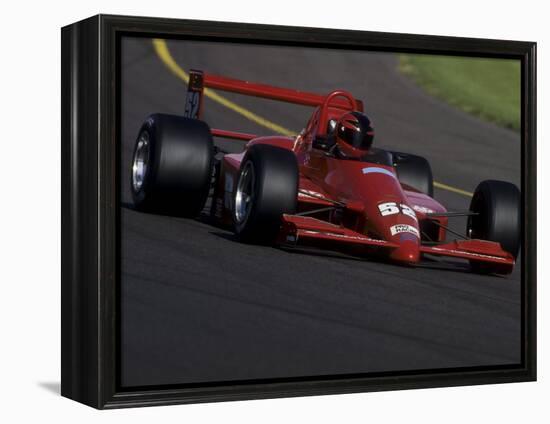 Formula Atlantic Racing Car Action-null-Framed Premier Image Canvas