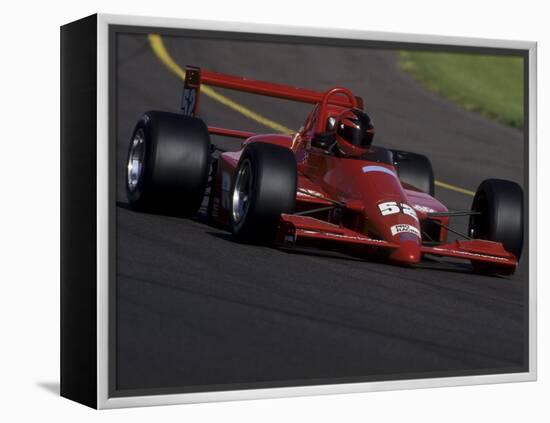 Formula Atlantic Racing Car Action-null-Framed Premier Image Canvas