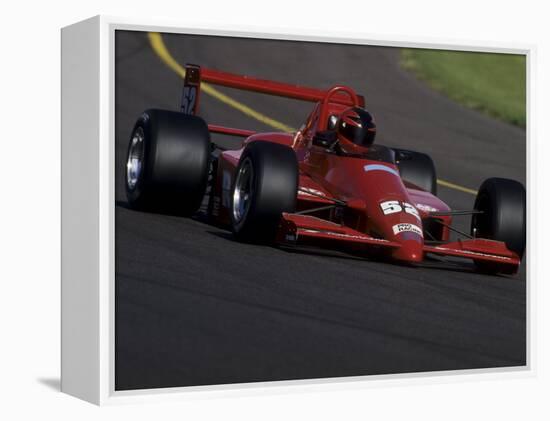 Formula Atlantic Racing Car Action-null-Framed Premier Image Canvas