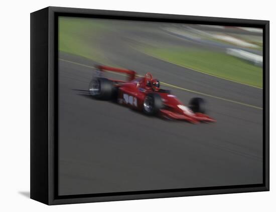 Formula Atlantic Racing Car Action-null-Framed Premier Image Canvas