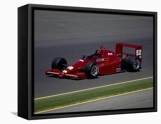 Formula Atlantic Racing Car Action-null-Framed Premier Image Canvas