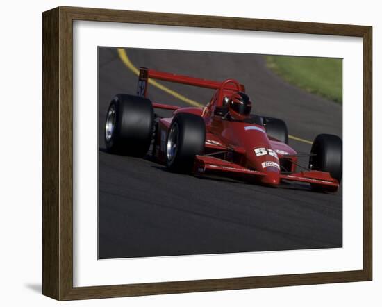 Formula Atlantic Racing Car Action-null-Framed Photographic Print