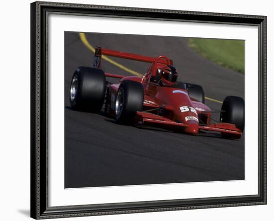 Formula Atlantic Racing Car Action-null-Framed Photographic Print