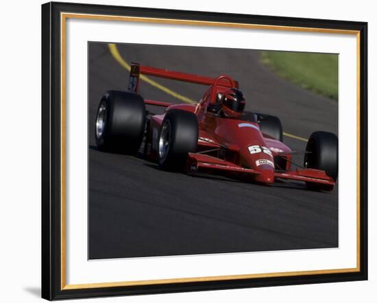 Formula Atlantic Racing Car Action-null-Framed Photographic Print