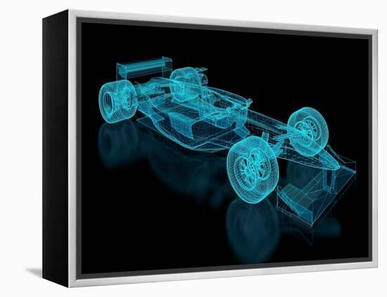 Formula One Mesh-nmcandre-Framed Premier Image Canvas