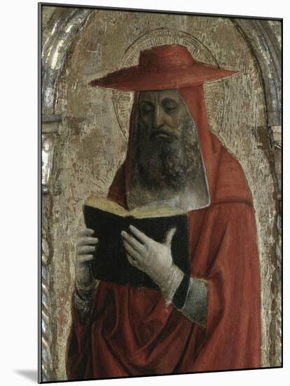 Fornari Polyptych-Detail of Saint Jerome-Vincenzo Foppa-Mounted Giclee Print