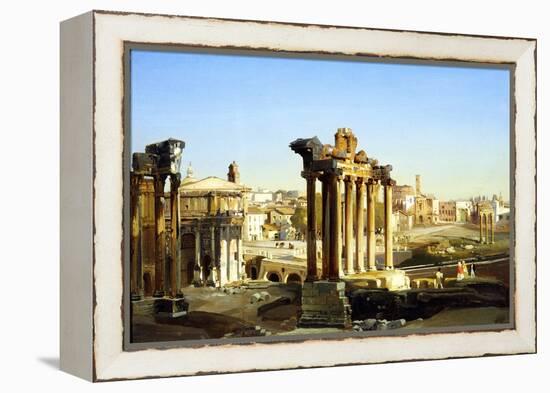 Foro Romano-Ippolito Caffi-Framed Premier Image Canvas