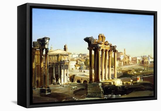 Foro Romano-Ippolito Caffi-Framed Premier Image Canvas