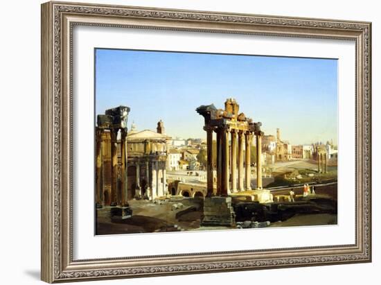 Foro Romano-Ippolito Caffi-Framed Giclee Print