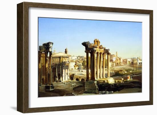 Foro Romano-Ippolito Caffi-Framed Giclee Print